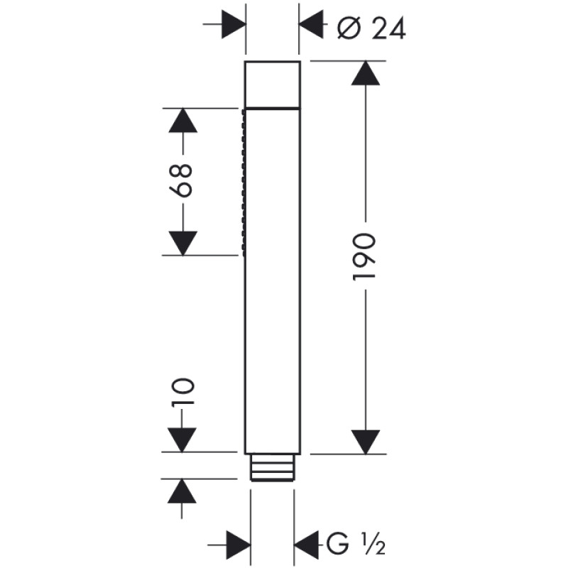 Axor Ручний душ HANSGROHE 28532000, (28532000)