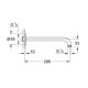 Душовий кронштейн Grohe (286 мм) (28576000)
