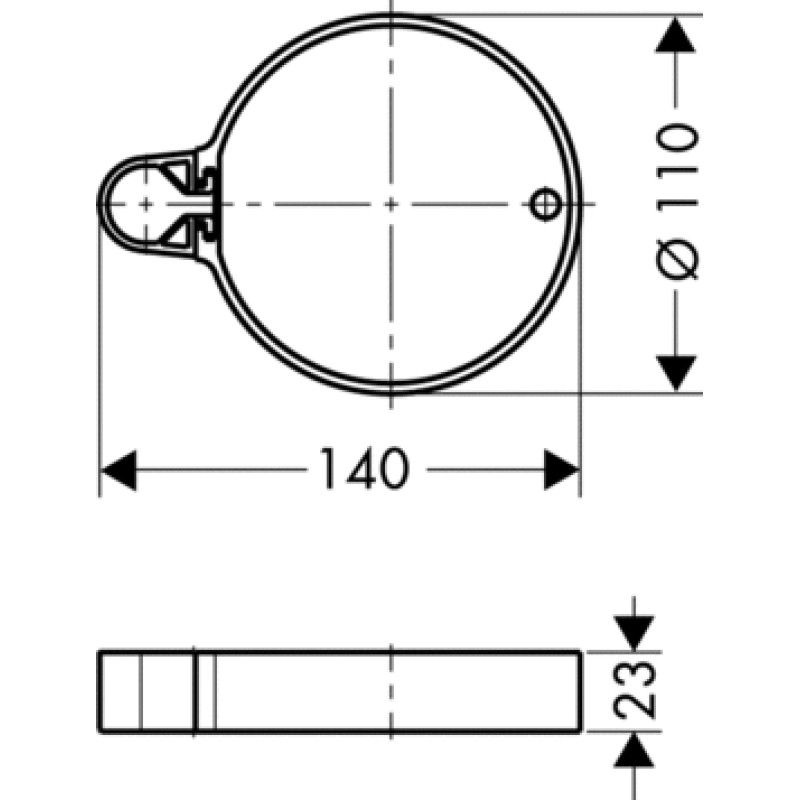 Hansgrohe Raindance Мильниця, (28678000)