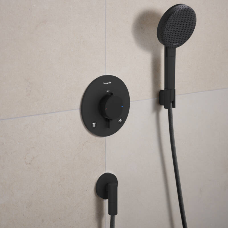 Hansgrohe FIXFIT FINE S шлангове з`єднання,чорний матовий, (28882670)