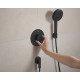 Hansgrohe FIXFIT FINE S шлангове з`єднання,чорний матовий, (28882670)