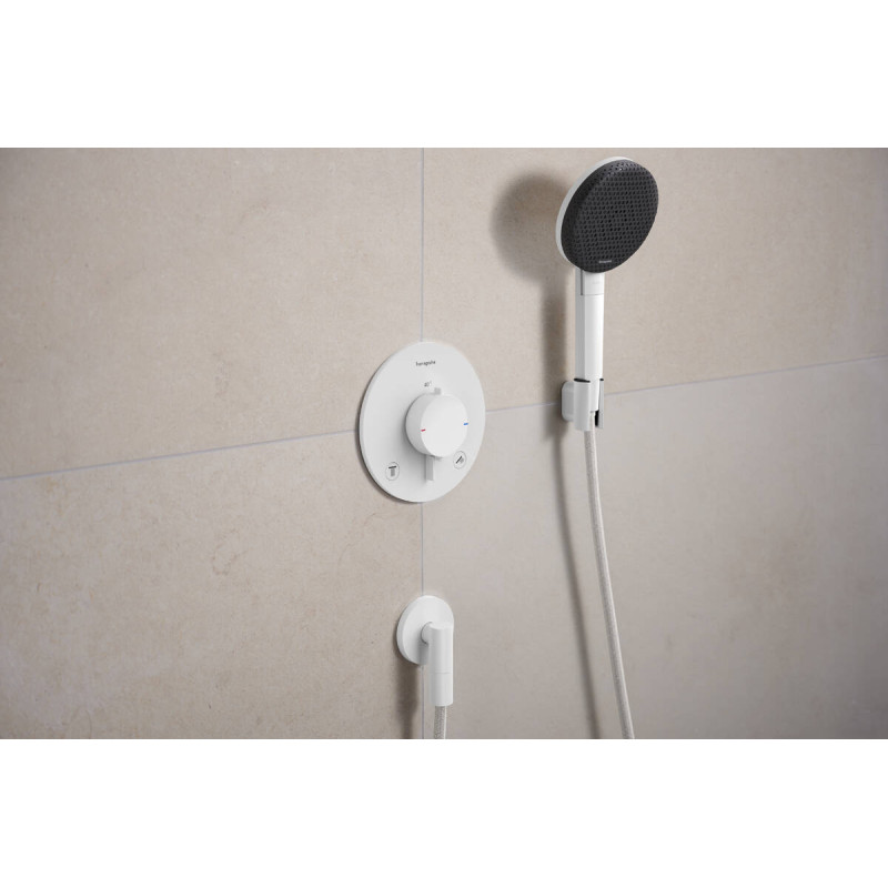 Hansgrohe FIXFIT FINE S шлангове з`єднання, білий матовий, (28882700)