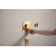 Hansgrohe FIXFIT FINE Q шлангове з`єднання, полірованне золото, (28884990)