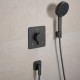 Hansgrohe PORTER FINE тримач для душу, шліфованний чорний хром, (28885340)