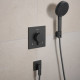 Hansgrohe PORTER FINE тримач для душу, шліфованний чорний хром, (28885340)