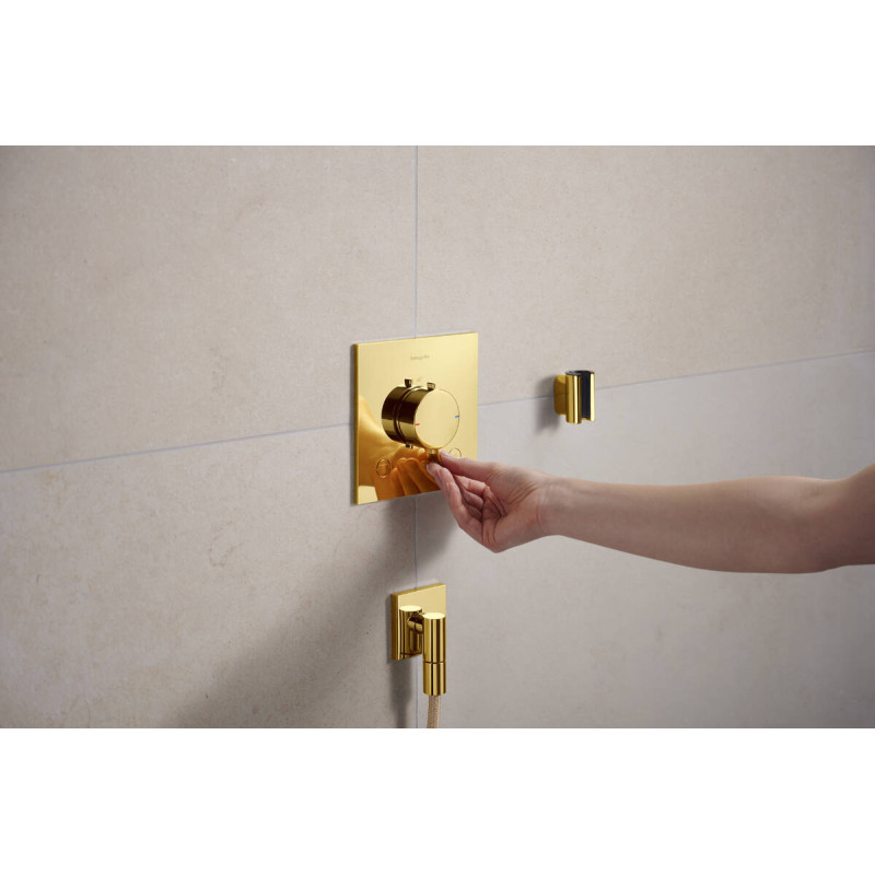 Hansgrohe PORTER FINE тримач для душу, полірованне золото, (28885990)