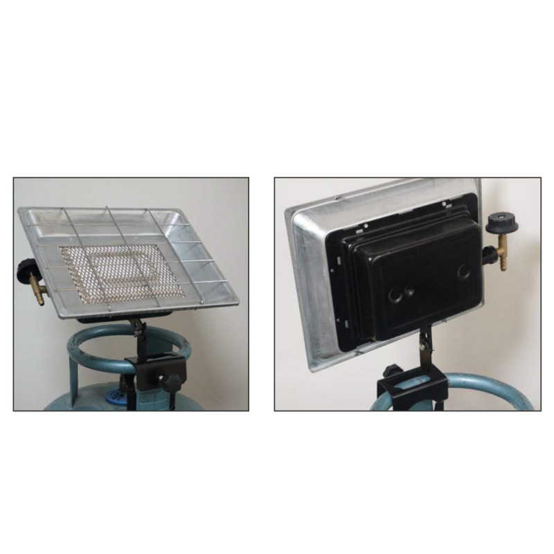 SIGMA Обігрівач газовий інфрачервоний 3кВт на кронштейні (2903671)