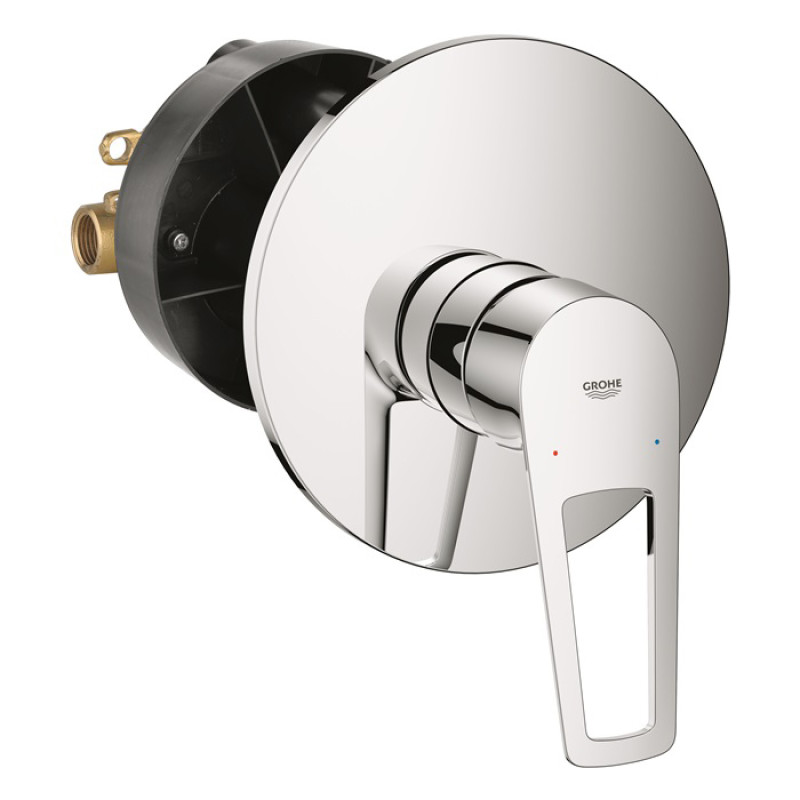 Grohe Змішувач для душа прихованногу монтажу BauLoop New з внутрішньою частиною, хром (29080001)