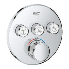 Grohe Термостат для вбудованого монтажу на 3 виходу Grohtherm SmartControl (29121000)
