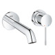Grohe 29192001 Essence New Змішувач зі стіни для раковини, хром sence New (29192001)