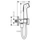 Hansgrohe Гігієнічний душ E EcoSmart (29231000)
