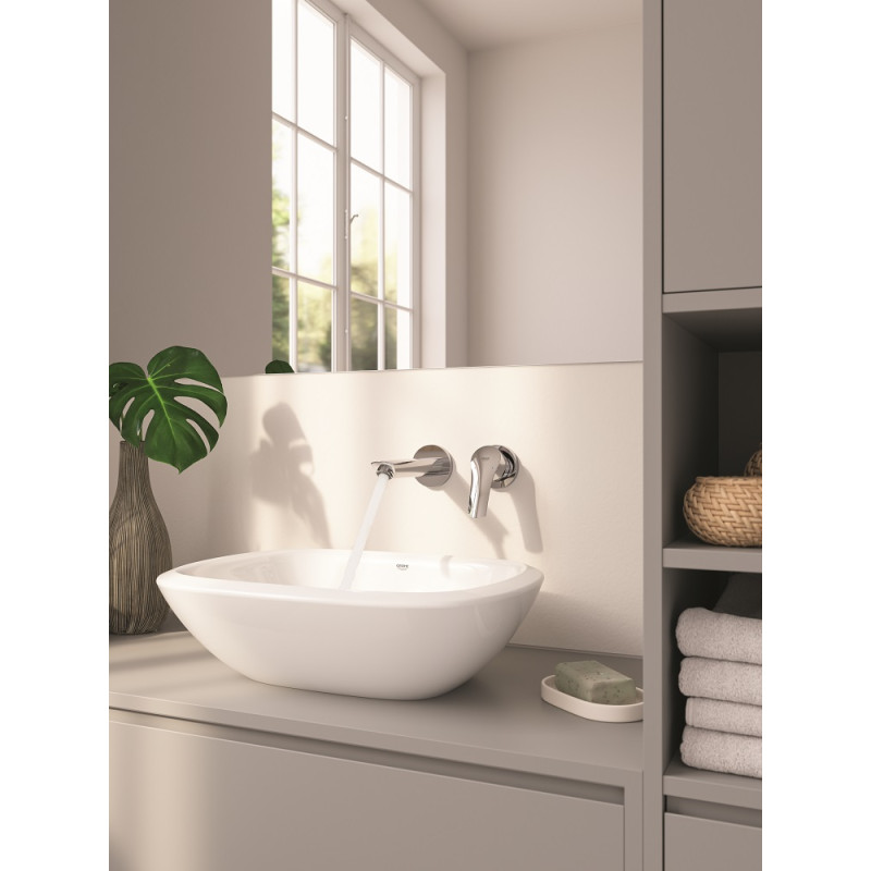 Grohe Змішувач для умивальника Eurosmart New M-Size наружна частина, хром (29337003)