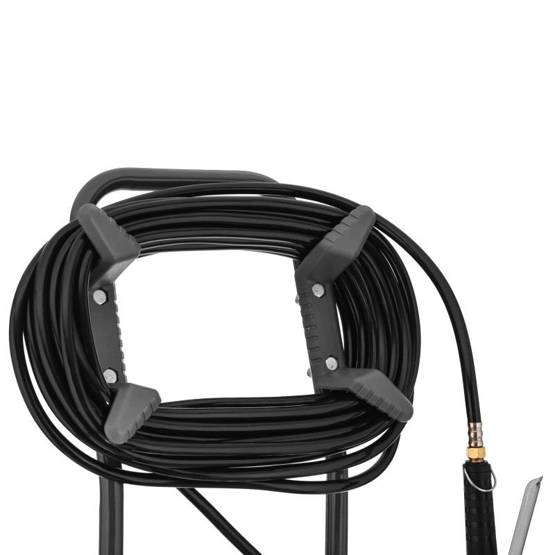 2E Обприскувач акумуляторний AquaSpray 40LR 40л 12В 1х12А·год 7бар 6л·хв 14.5кг вольтметр колеса шланг 15м (2E-40LWBS15)