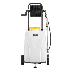 2E Обприскувач акумуляторний AquaSpray 40LRC 40л 12В 1х12А·год 7бар 6л·хв 16кг вольтметр колеса котушка шланг 30м (2E-40LWBS30)