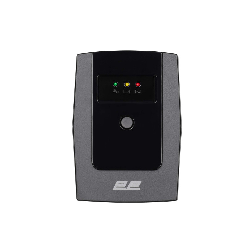 2E Джерело безперебійного живлення ED650, 650VA/360W, LED, 2xSchuko (2E-ED650)
