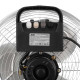 Вентилятор підлоговий 2E PowerWind 30C професійний, 30см, 60Вт, кнопки, двигун мідь 100%, срібний (2E-IF30C)