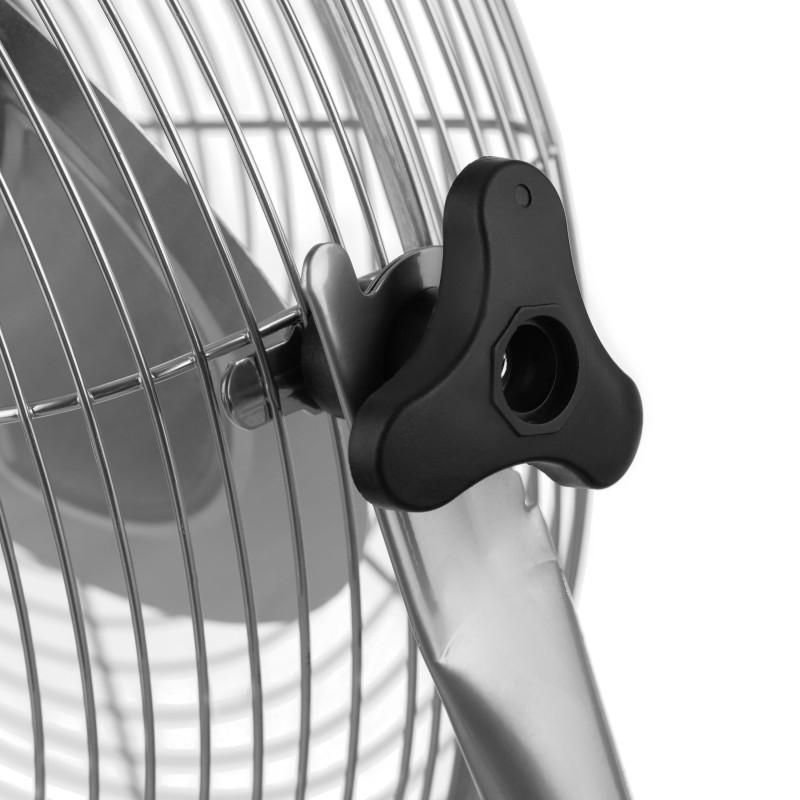Вентилятор підлоговий 2E PowerWind 35C професійний, 35см, 65Вт, кнопки, двигун мідь 100%, срібний (2E-IF35C)