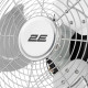 Вентилятор підлоговий 2E PowerWind 35C професійний, 35см, 65Вт, кнопки, двигун мідь 100%, срібний (2E-IF35C)