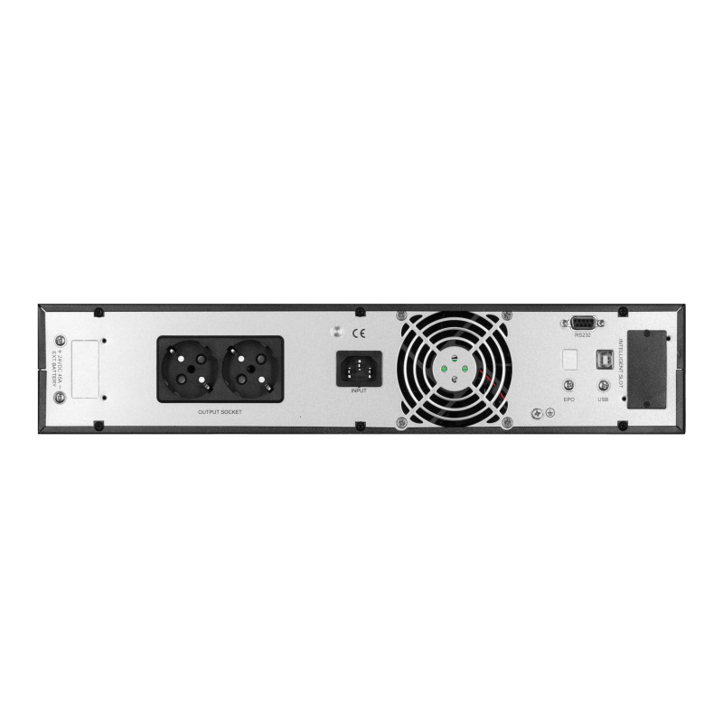 2E Джерело безперебійного живлення OD1000RT, 1000VA/900W, RT2U, LCD, USB, 3xSchuko (2E-OD1000RT)