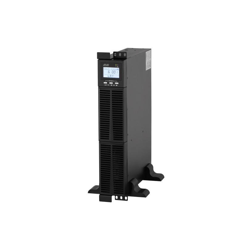 2E Джерело безперебійного живлення OD1000RT, 1000VA/900W, RT2U, LCD, USB, 3xSchuko (2E-OD1000RT)