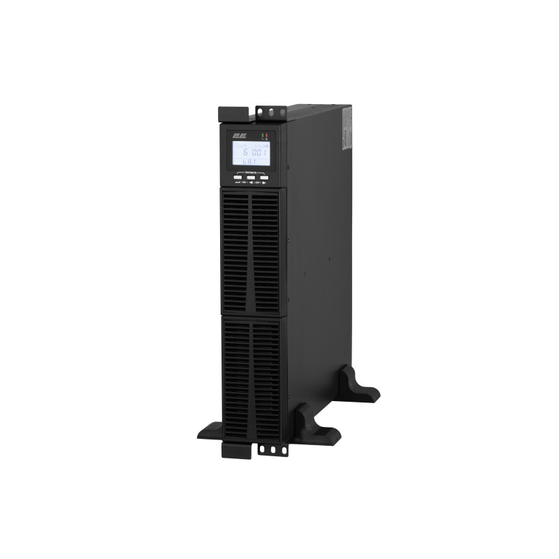 2E Джерело безперебійного живлення OD2000RT, 2000VA/1800W, RT2U, LCD, USB, 4xSchuko (2E-OD2000RT)