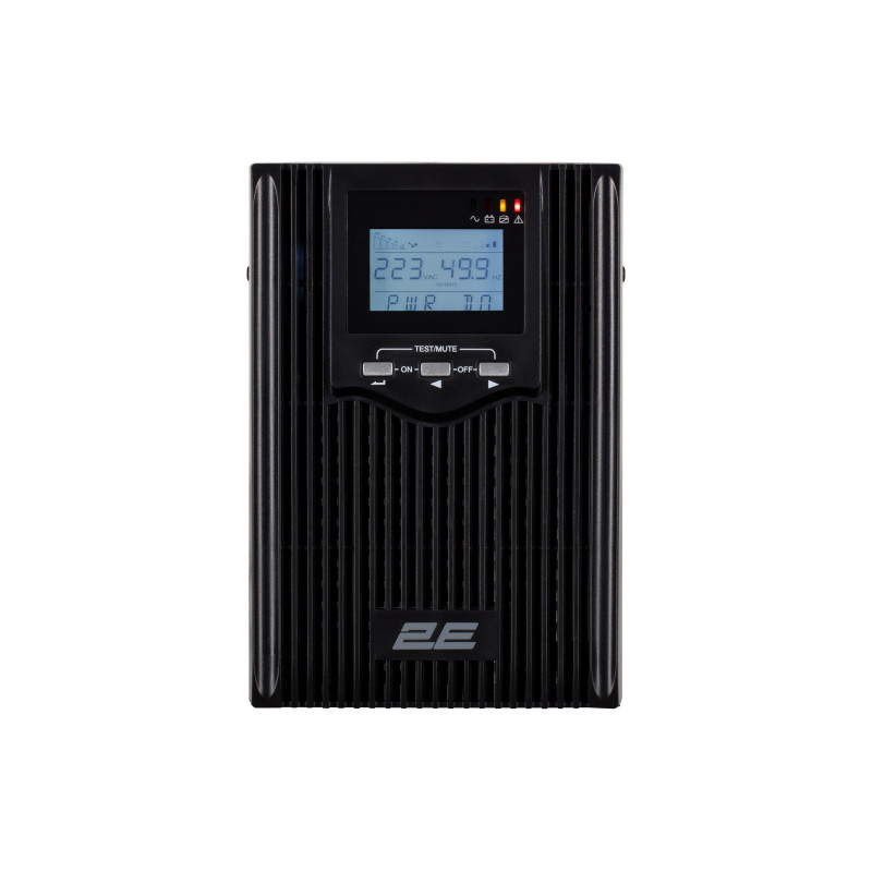 2E Джерело безперебійного живлення PS1000L, 1000VA/800W, на зовнішні АКБ 2*12В, 2xSchuko+1xC13 (2E-PS1000L)
