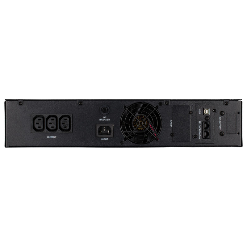 2E Джерело безперебійного живлення PS1000RT, 1000VA/800W, RT2U, LCD, USB, 2xSchuko+1xC13 (2E-PS1000RT)