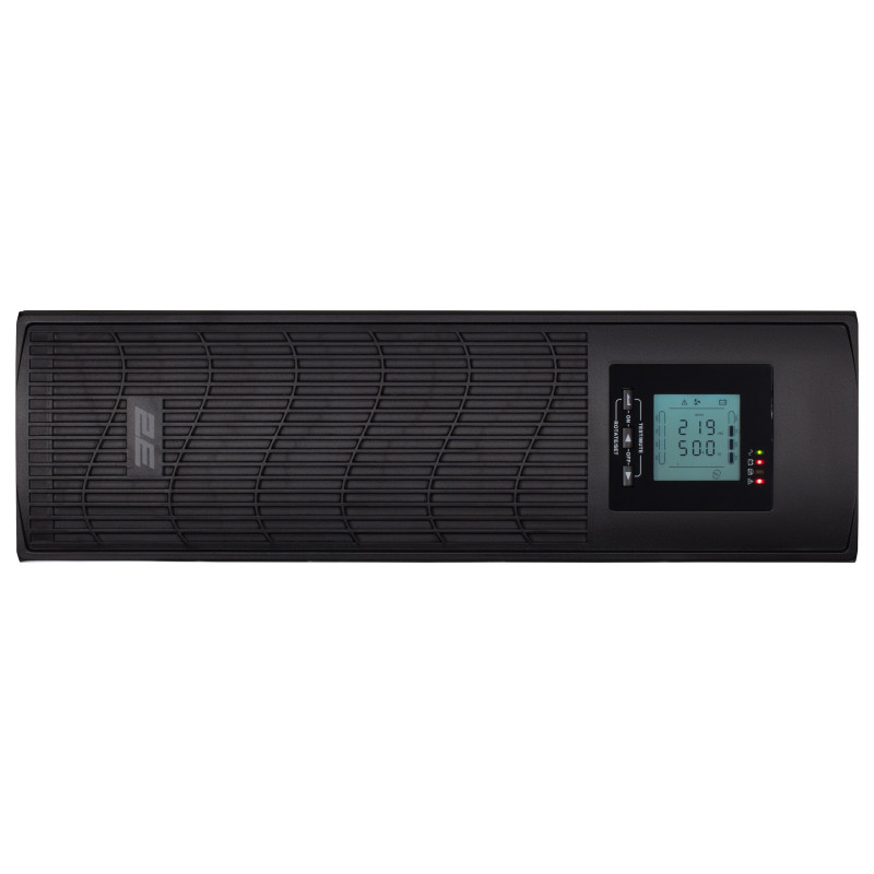 2E Джерело безперебійного живлення PS1500RT, 1500VA/1200W, RT3U, LCD, USB, 3xC13, 3xSchuko (2E-PS1500RT)