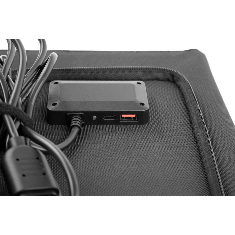2E Портативна сонячна панель, 100 Вт зарядний пристрій, DC, USB-С PD45W, USB-A 18W, USB-A 12W (2E-PSP0031)