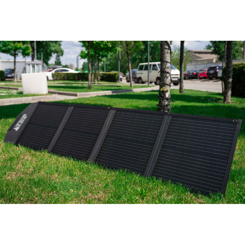 2E Портативна сонячна панель, 100 Вт зарядний пристрій, DC, USB-С PD45W, USB-A 18W, USB-A 12W (2E-PSP0031)