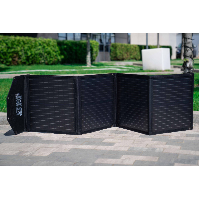 2E Портативна сонячна панель, 100 Вт зарядний пристрій, DC, USB-С PD45W, USB-A 18W, USB-A 12W (2E-PSP0031)