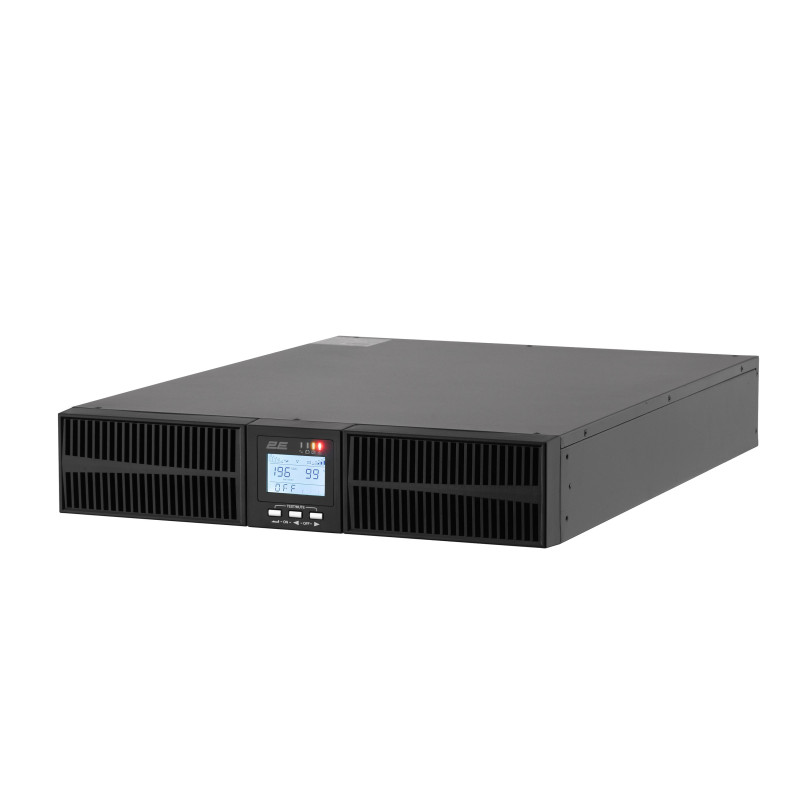 2E Джерело безперебійного живлення SD10000RTL, 10kVA/10kW, RT4U, LCD, USB, на зовнішні АКБ, Terminal in&out (2E-SD10000RTL)