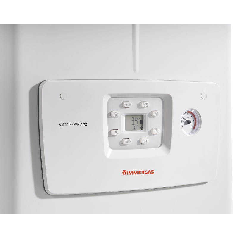 Котел газовий Immergas Victrix Omnia V2 конденсаційний двоконтурний 20/26 кВт (3.035086)