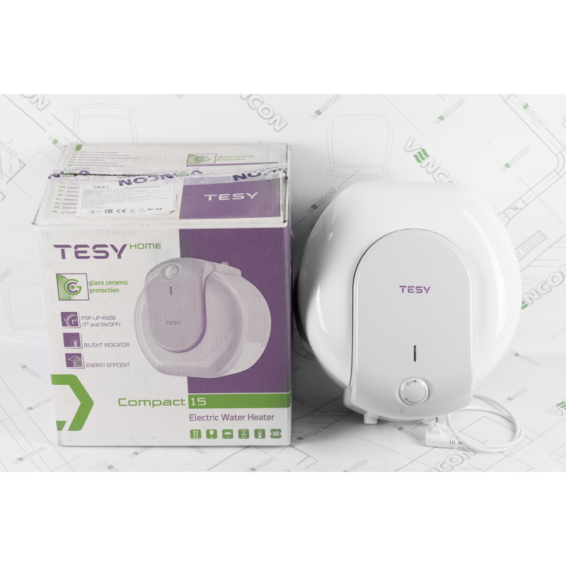 TESY Бойлер 15 л Compact Line Bilight GCA 1515 L52 RC (304139)