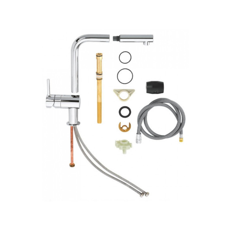 Grohe Vento Одноважільний змішувач для мийки (30436000)