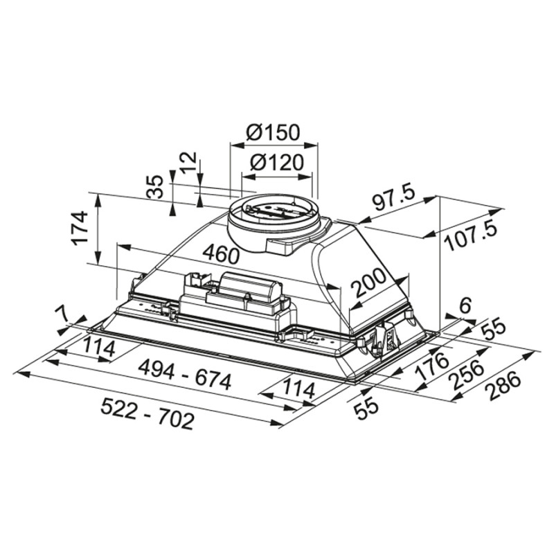 Franke Smart FBI 705 XS HCS (3050599510)