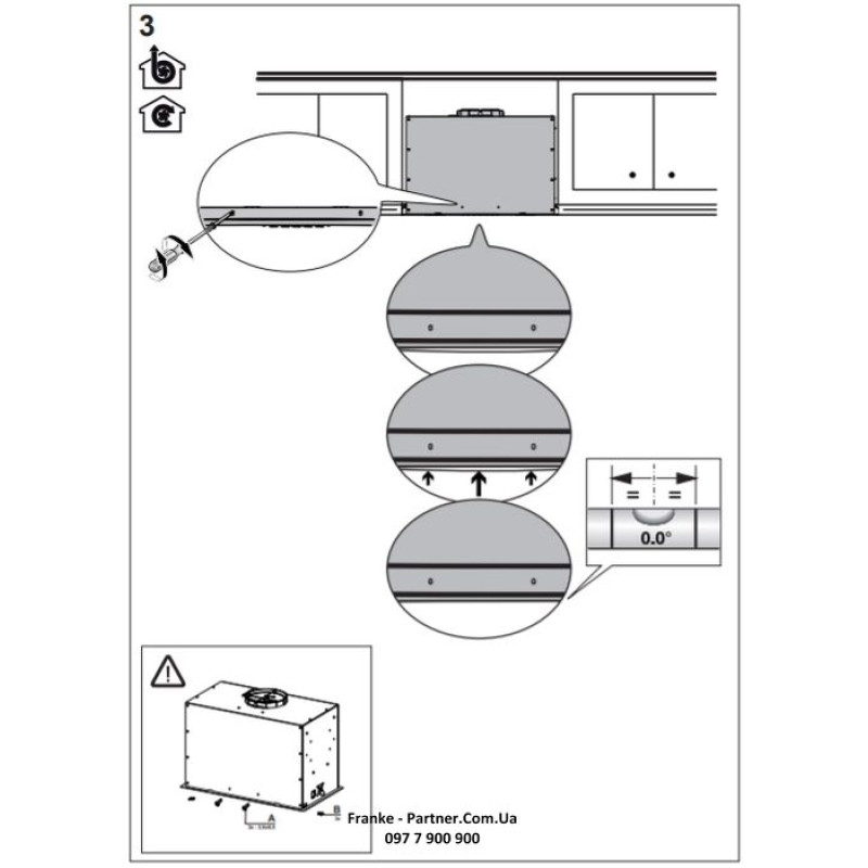 Franke Витяжка вбудовувана Box Flush EVO нерж (3050665361)