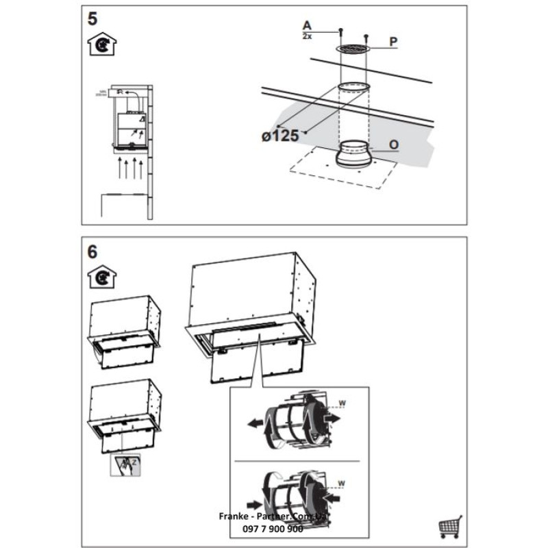 Franke Витяжкавбудовувана Box Flush EVO чорний (3050665365)