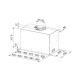 Витяжка Franke вбудовувана, 52см, 1250м.куб/год, Box Flush Basic FBFE BK A52, чорний (3050729555)