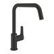Grohe EUROSMART смеситель для кухни однорычажный, U-излив, цвет черный матовый, (305672430)