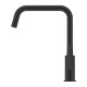 Grohe EUROSMART смеситель для кухни однорычажный, U-излив, цвет черный матовый, (305672430)