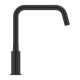 Grohe EUROSMART смеситель для кухни однорычажный, U-излив, цвет черный матовый, (305672430)