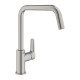 Grohe 30567DC0 Eurosmart Змішувач для кухні, U-вилив, матовий суперсталь rosmart (30567DC0)