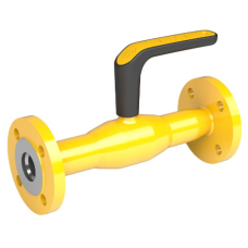 Кран фланцевий газ Ду 25 Ру40 ПП Vexve (Т=-40...+70 °С) L=275