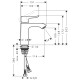 Hansgrohe Metris Змішувач для раковини, одноважiльний, (31084000)