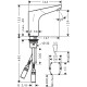 Hansgrohe Focus Змішувач для раковини, електронний, (31173000)
