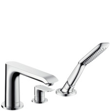 Hansgrohe Metris Змішувач на край ванни на 3 отвори, хром, (31190000)