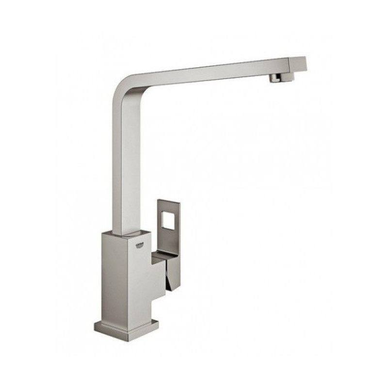Grohe Eurocube Змішувач для кухні одноважільний, DN 15, кол. Supersteel, (31255DC0)