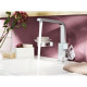 Grohe Eurocube Змішувач для кухні одноважільний, DN 15, кол. Supersteel, (31255DC0)