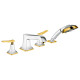 Hansgrohe Змішувач для на край ванни Metropol Classic на 4 отвори (31441090)